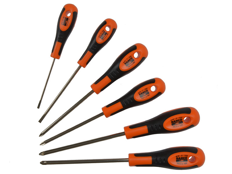 Bahco BAH6056 600 Series Screwdriver Set, 6 Piece