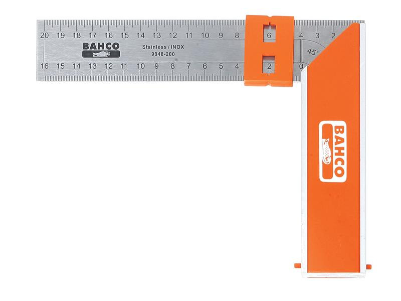 Bahco 9048 Aluminium Block & Steel Try Squares