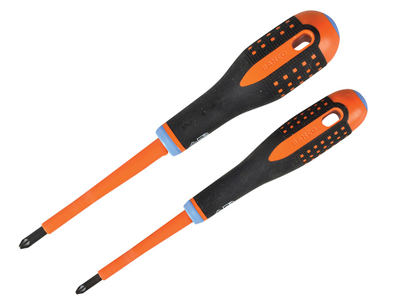 Bahco BAH9890S Insulated ERGO™ Combi Screwdriver Twin Pack