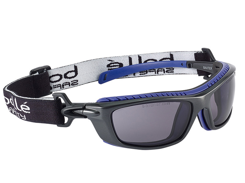 Bolle BAXTER PLATINUM® Safety Goggles - Smoke & Clear
