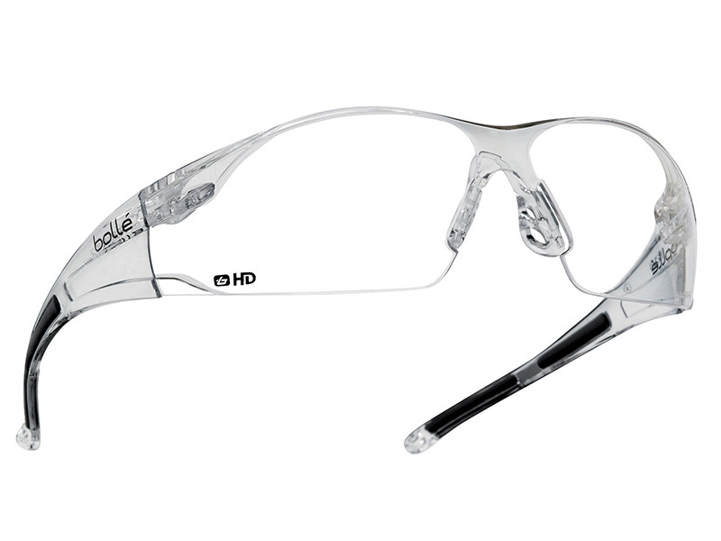Bolle BOLRUSHDPI RUSH Safety Glasses - Clear HD