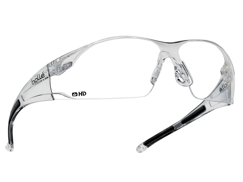 Bolle BOLRUSHDPI RUSH Safety Glasses - Clear HD
