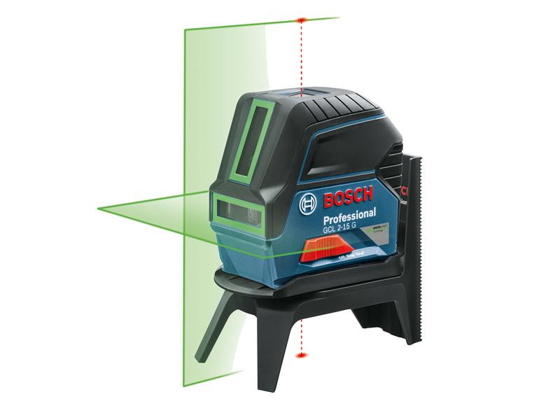 Bosch GCL215G GCL 215-G Professional Self-Levelling Cross Line Laser Green
