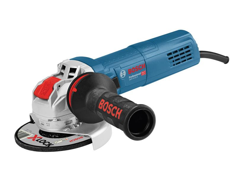 Bosch GWX9115S GWX 9-115 S Professional X-LOCK Angle Grinder 900W 240V