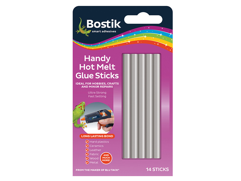 Bostik HGSAP Handy Hot Melt Glue Sticks (Pack 14)