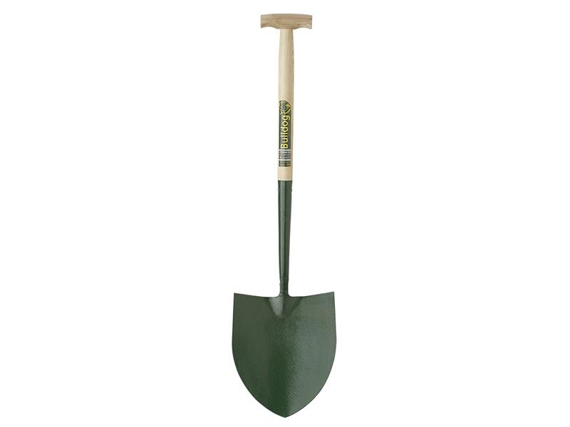 Bulldog BUL5RM2T 5RM2T Solid Socket Shovel Round No.2 T Handle