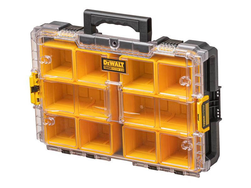DEWALT 183394 DS100 TOUGHSYSTEM™ 2.0 Toolbox with Clear Lid