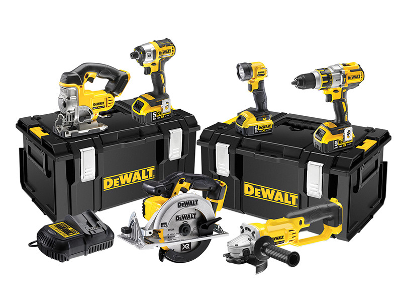 DEWALT DCK694P3 Brushless 3 Speed 6 Piece Kit 18V x 5.0Ah Li-ion