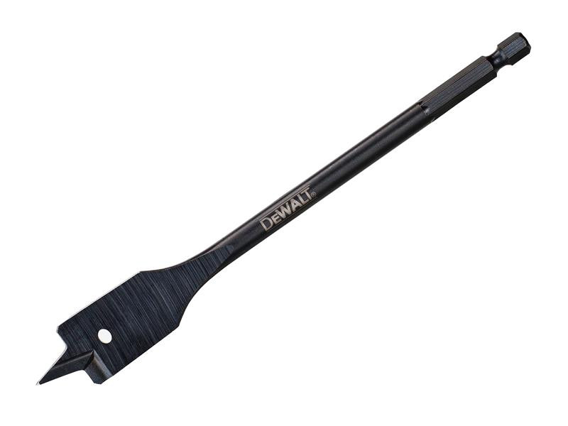 A yellow and black DEWALT cordless drill driver with a keyless chuck and variable-speed trigger, for drilling and screw driving.