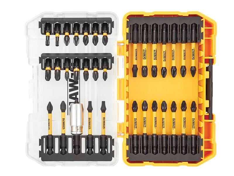 A steel screw with a threaded shaft and sharp point, for general-purpose fastening applications.