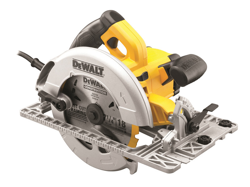 Photo of DEWALT DWE576K Precision Circular Saw & Track Base 190mm 1600W 240V & 110v