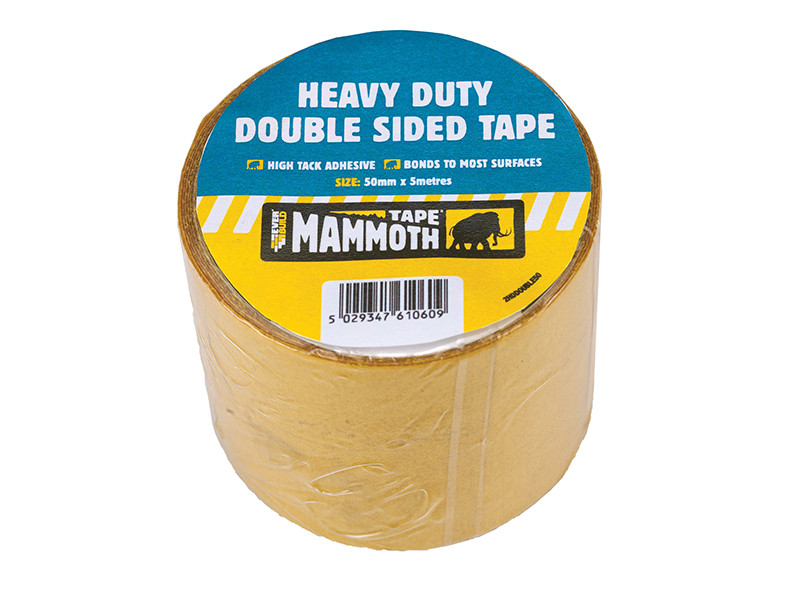 Everbuild EVB2HDDST50 Heavy-Duty Double-Sided Tape 50mm x 5m