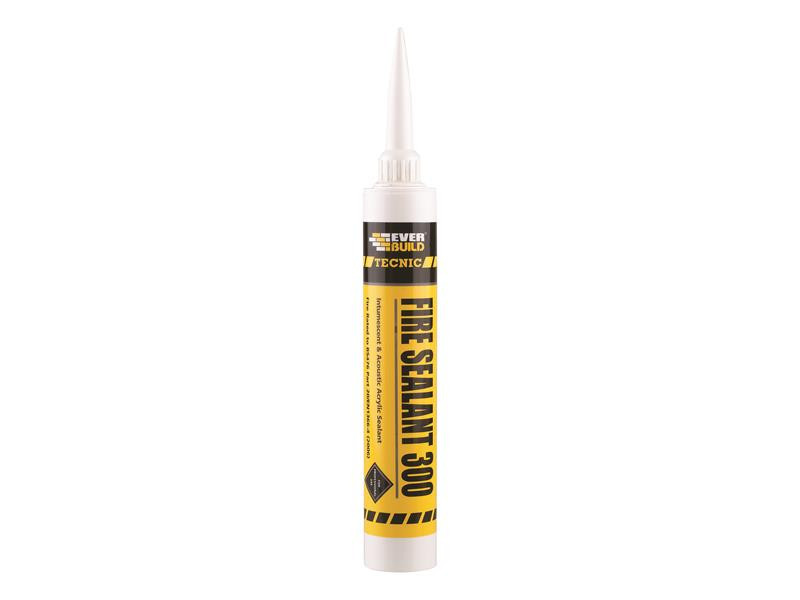 Everbuild EVB300GY Tecnic Fire 300 Intumescent Sealant 380ml