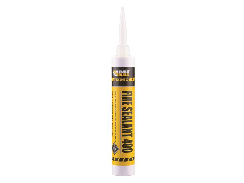 Everbuild EVB400BK Tecnic 400 Fire Sealant 380ml