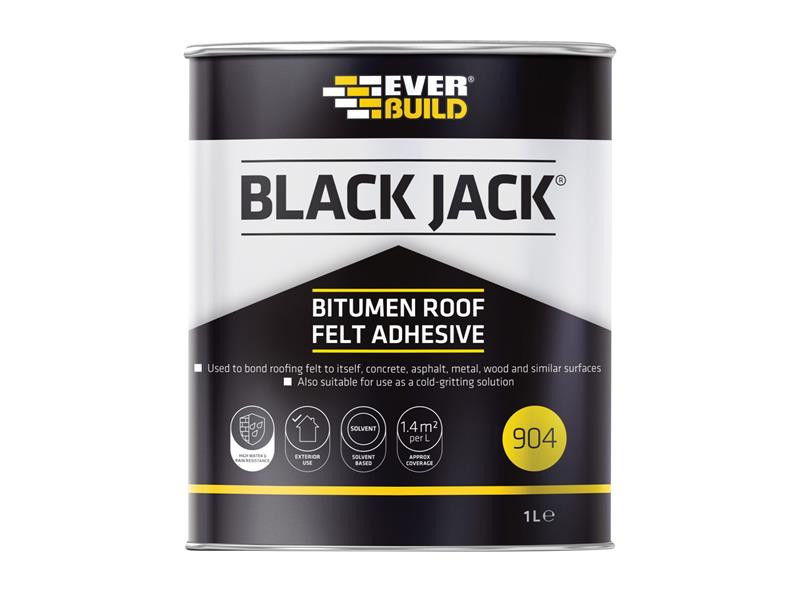 Everbuild EVB90401 Black Jack® 904 Bitumen Roof Felt Adhesives