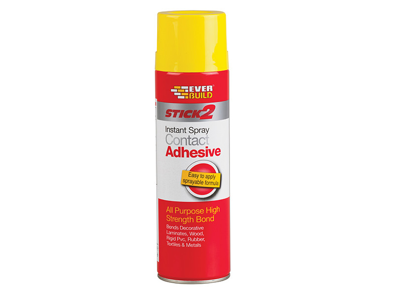 Everbuild EVBCONSPRAY5 Stick 2 Spray Contact Adhesive 500ml