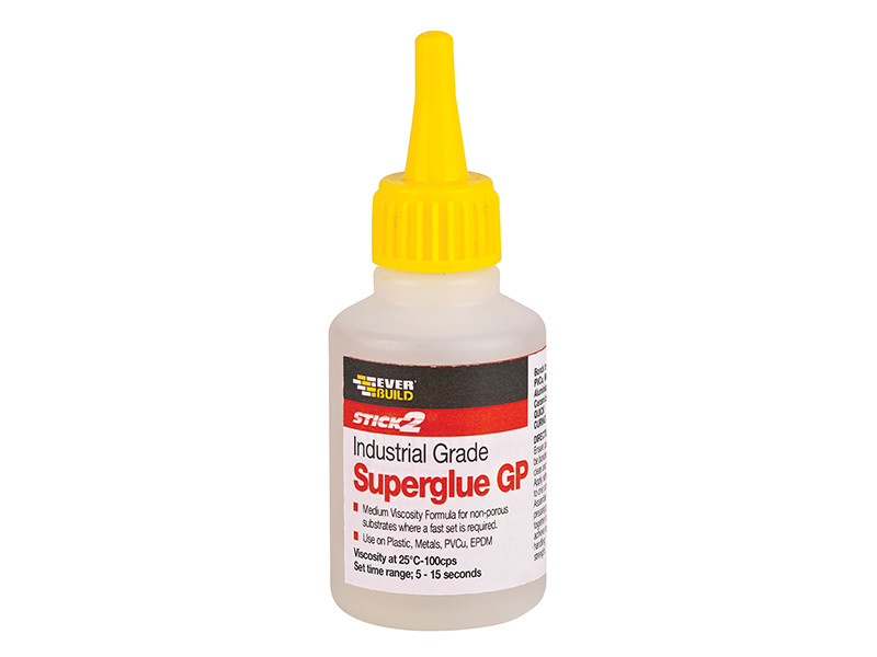 Everbuild EVBCYN20 Industrial Superglue General Purpose