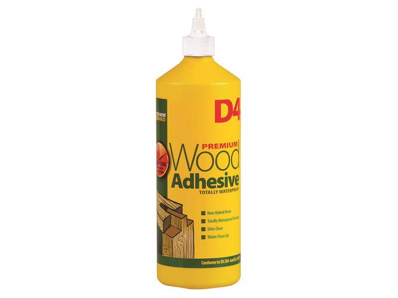 Everbuild EVBD41 D4 Wood Adhesive 1 litre