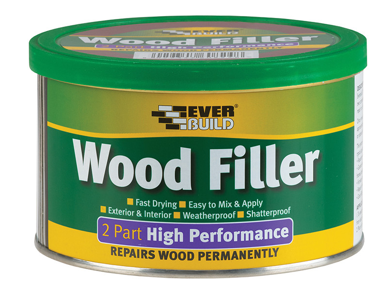 Everbuild EVBHPWFL14K 2-Part High-Performance Wood Filler Light Stainable