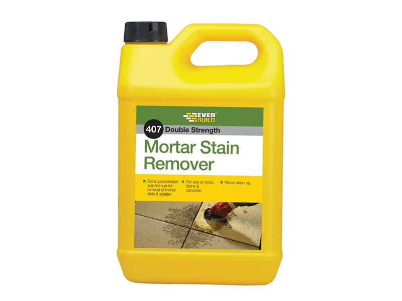 Everbuild EVBMORSTAIN5 407 Mortar Stain Remover 5 litre