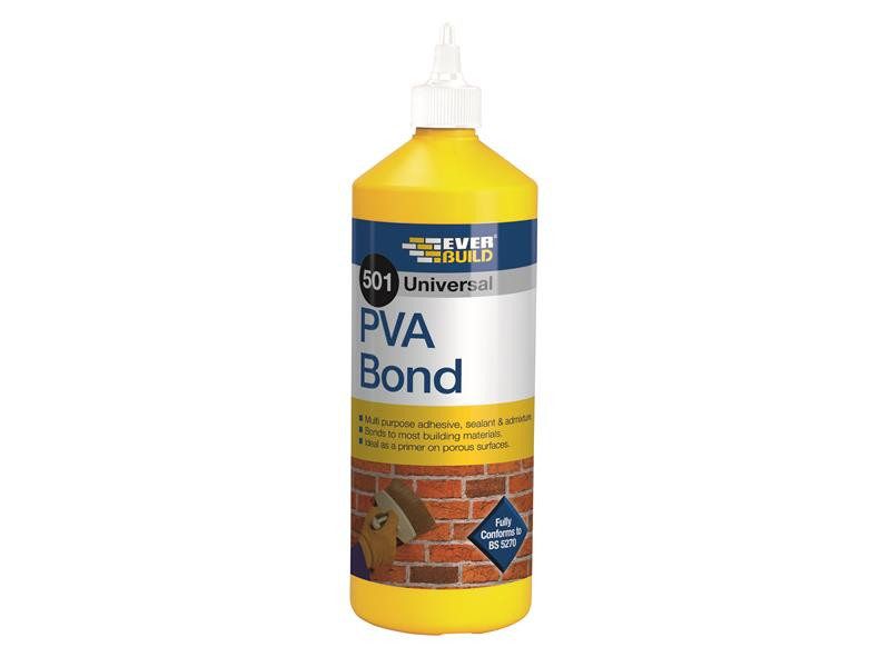 Everbuild EVBPVA05L 501 Universal PVA Bonds