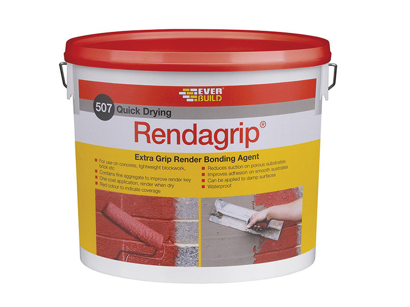 Everbuild EVBRENDGP10 507 Rendagrip Bonding Agent 10 litre