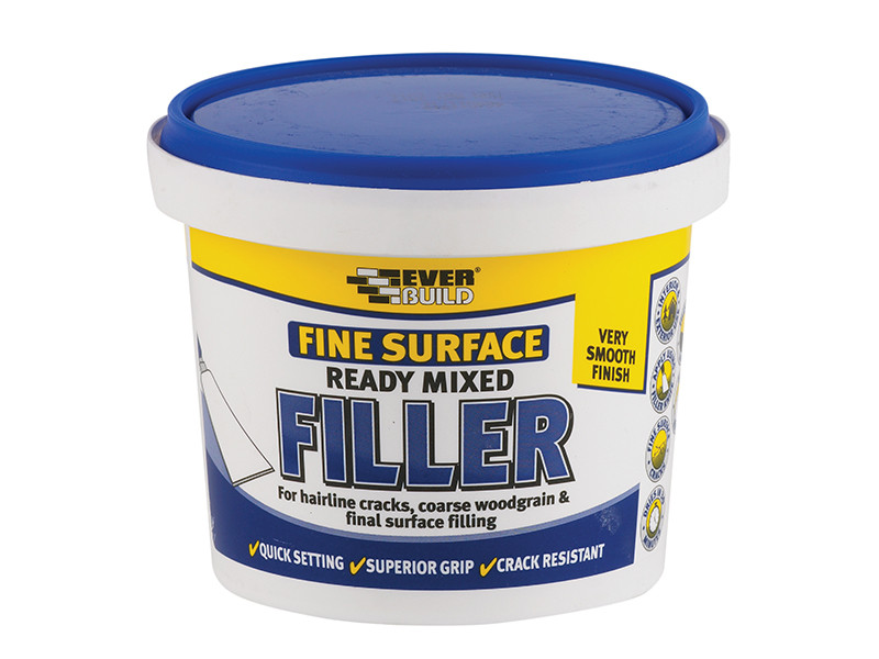 Everbuild EVBRMFINE Fine Surface Filler Ready Mix 600g