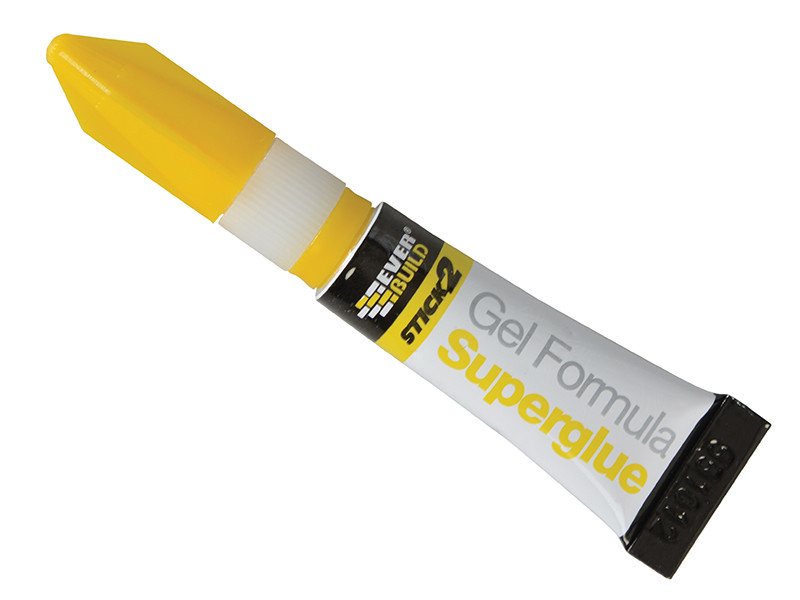 Everbuild EVBS2GEL3 STICK2® Superglue Gel 3g