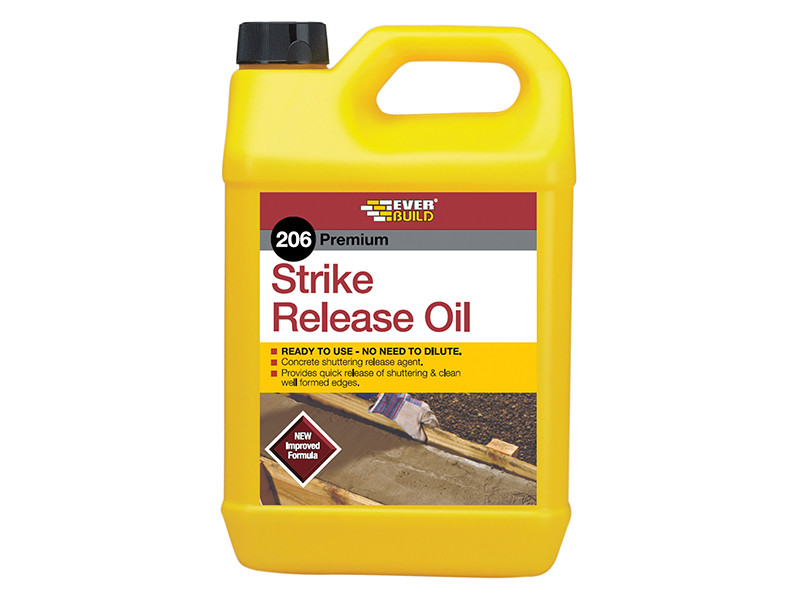 Everbuild EVBSTRIKE5 206 Strike Release Oil 5 litre