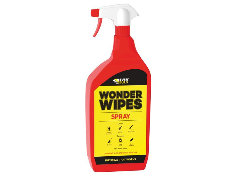 Everbuild EVBWIPESPRAY Multi-Use Wonder Wipes Spray 1 litre