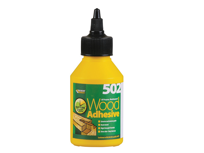 Everbuild EVBWOODBO125 502 All Purpose Weatherproof Wood Adhesives