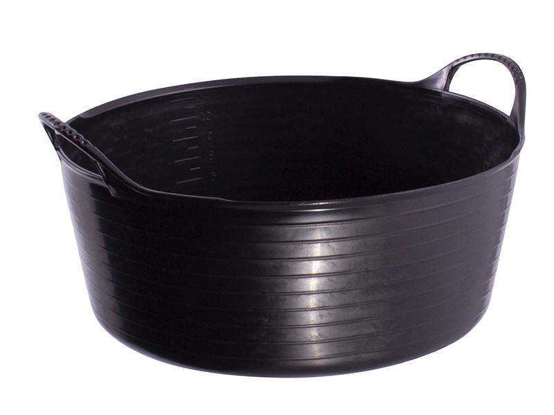 Red Gorilla GORSP5GBK Gorilla Tub® Shallow 5 litre - Black & Yellow