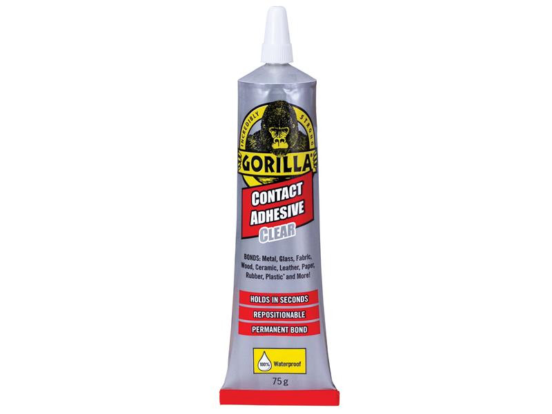 Gorilla Glue GRGCAC75 Gorilla Contact Adhesive Clear 75g