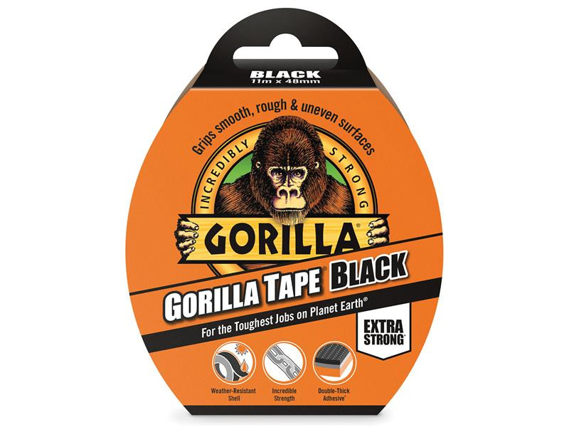 Gorilla Glue GRGGT Gorilla Tape® 48mm Black