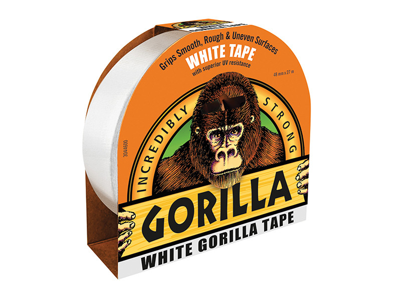 Gorilla Glue GRGWHTAPE48 Gorilla Tape® 48mm x 27m White
