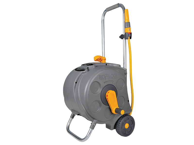 Hozelock HOZ2416 2416 Freestanding Compact Hose Reel + 30m of 12.5mm Hose