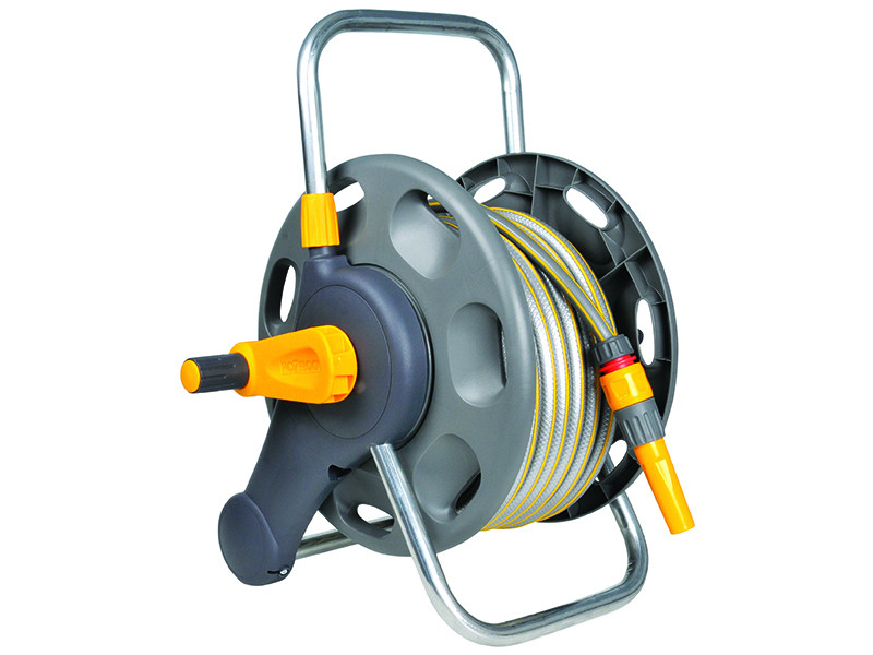 Hozelock HOZ2431 2431 Assembled Hose Reel & 12.5mm Hose