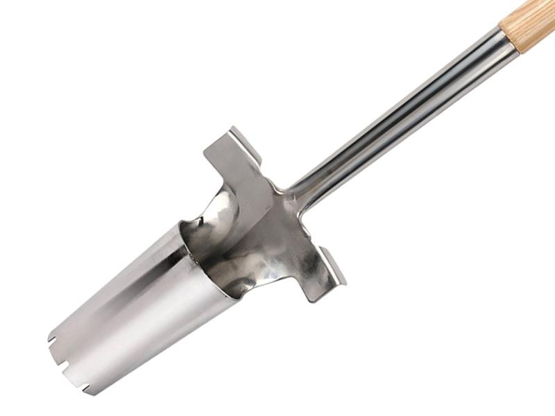 Photo of Kent & Stowe K/S70100145 Stainless Steel Long Handled Bulb Planter FSCÂ®