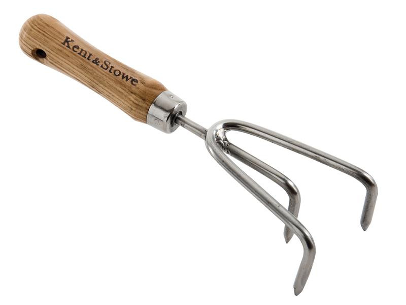 Kent & Stowe K/S70100771 Stainless Steel Garden Life Hand Cultivator, FSC®