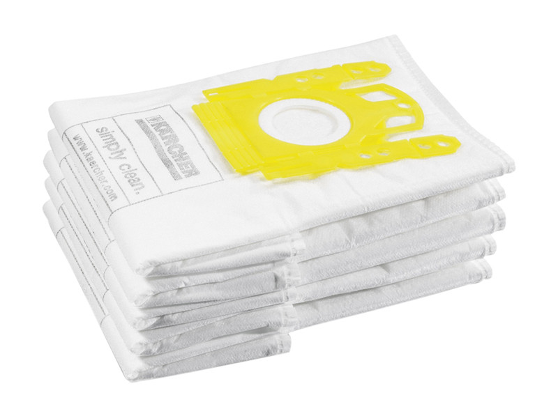 Karcher KAR5VCB VC Fleece Vacuum Bags Pack of 5