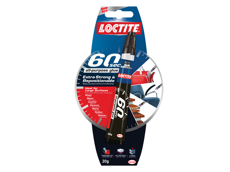 Loctite LOC60SAPG 60 Second All-Purpose Glue 20g