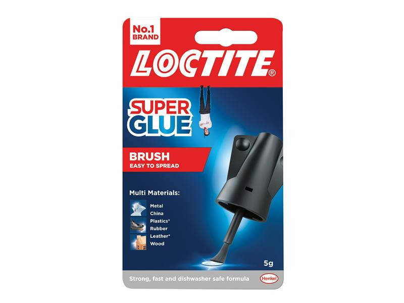 Loctite LOCSGLB5GNR Super Glue Liquid, Brush Bottle 5g
