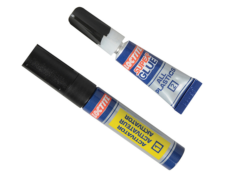 Loctite LOCSUPPL All Plastics Superglue 2g/4ml