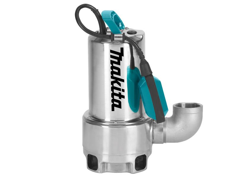 Makita PF1110 Submersible Dirty Water Drainage Pump 1100W 240V