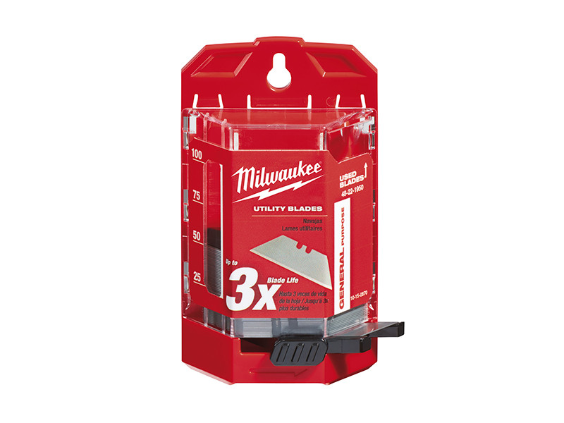 Milwaukee MHT48221950 General-Purpose Utility Blades Bulk Pack of 50 Piece