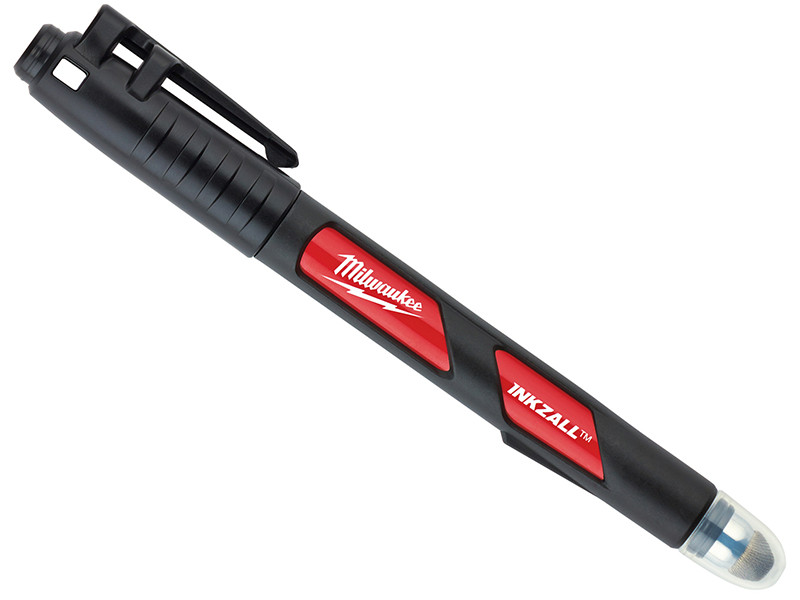 Milwaukee MHT48223101 INKZALL™ Fine Point Marker with Stylus Black