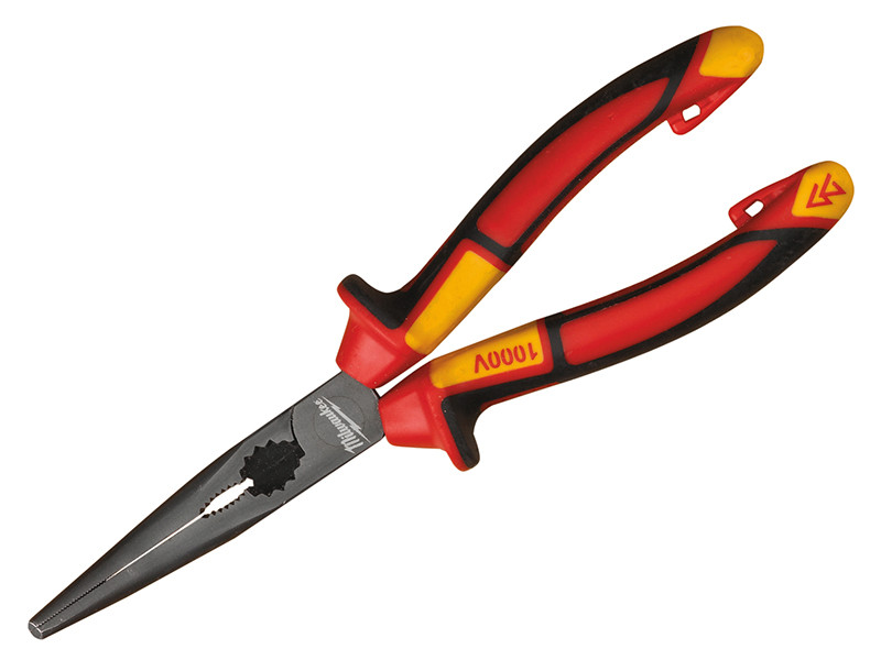 Milwaukee MHT932464565 VDE Long 45° Round Nose Pliers 205mm