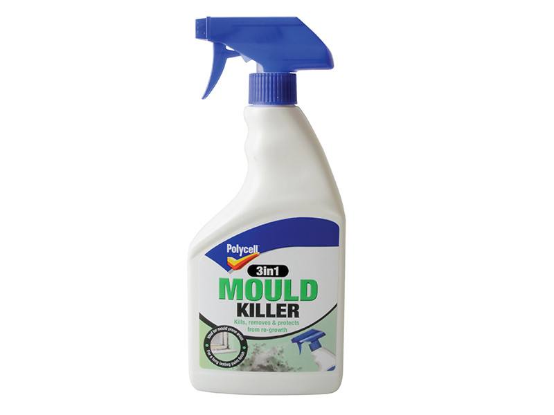 Polycell PLC3I1MKSPRY 3 in 1 Mould Killer 500ml Spray