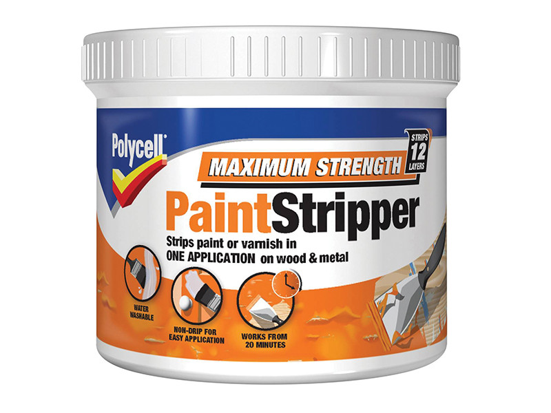 Polycell PLCMSPS500 Maximum Strength Paint Stripper 500ml