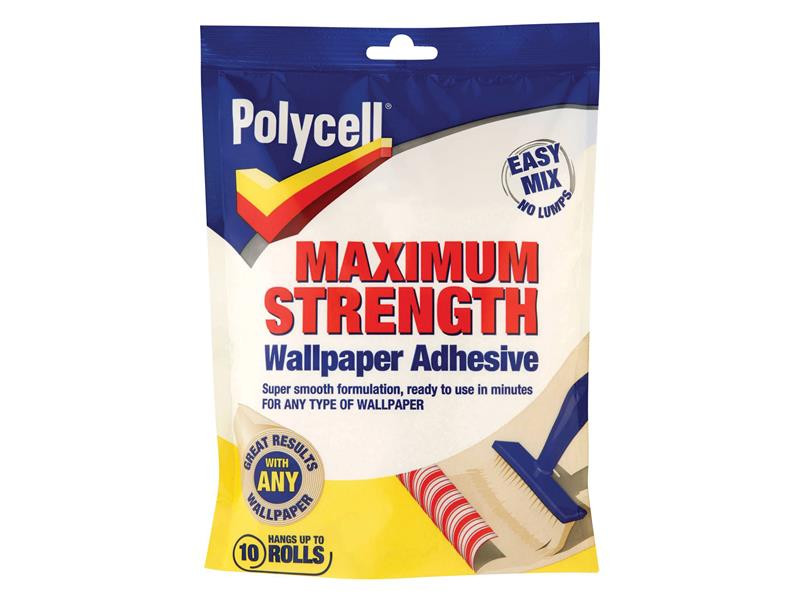 Polycell PLCMSWPA10R Maximum Strength Wallpaper Adhesives